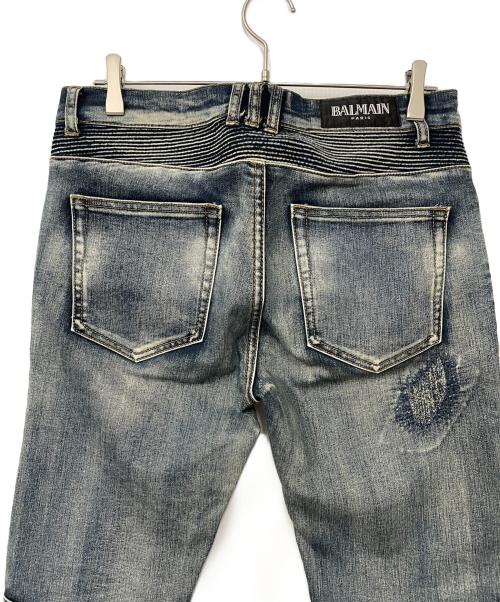 BALMAIN（バルマン）BALMAIN (バルマン) バイカーデニム サイズ:W32の古着・服飾アイテム