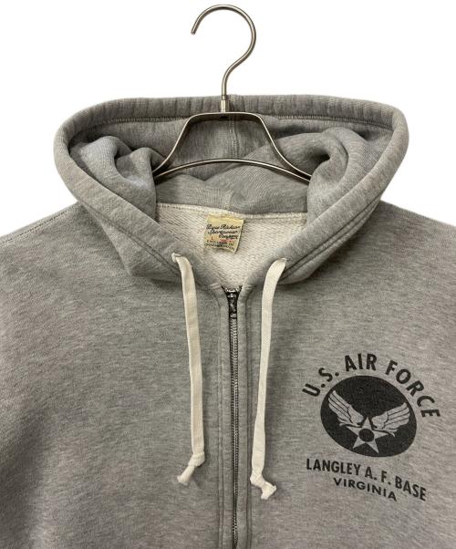 BUZZ RICKSON'S（バズリクソンズ）BUZZ RICKSON'S (バズリクソンズ) ジップパーカー グレー サイズ:Lの古着・服飾アイテム