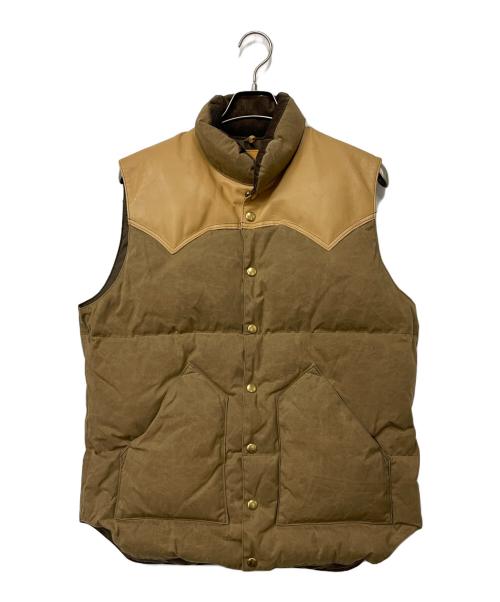 RockyMountainFeatherBed（ロッキーマウンテンフェザーベッド）RockyMountainFeatherBed (ロッキーマウンテンフェザーベッド) ダウンベスト オリーブ サイズ:42の古着・服飾アイテム