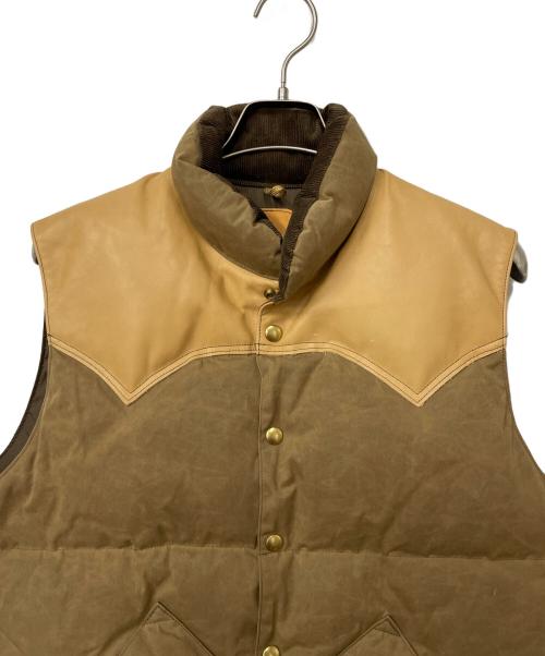 RockyMountainFeatherBed（ロッキーマウンテンフェザーベッド）RockyMountainFeatherBed (ロッキーマウンテンフェザーベッド) ダウンベスト オリーブ サイズ:42の古着・服飾アイテム