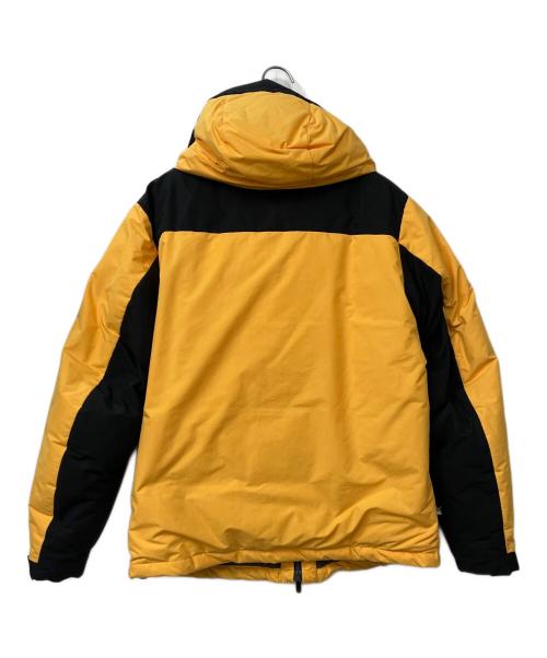 FIRST DOWN（ファーストダウン）FIRST DOWN (ファーストダウン) ダウンジャケット イエロー×ブラック サイズ:Mの古着・服飾アイテム