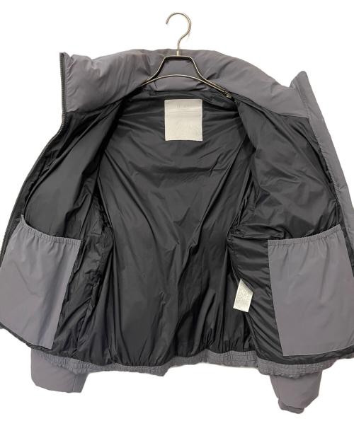 HEAT FIBER DOWN（ヒートファイバダウン）HEAT FIBER DOWN (ヒートファイバダウン) ダウンジャケット グレー サイズ:Mの古着・服飾アイテム