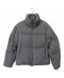 HEAT FIBER DOWN（ヒートファイバダウン）の古着「ダウンジャケット」｜グレー