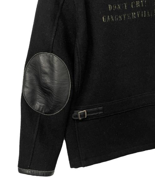 GANGSTERVILLE（ギャングスタービル）GANGSTERVILLE (ギャングスタービル) ウールジャケット ブラック サイズ:Mの古着・服飾アイテム