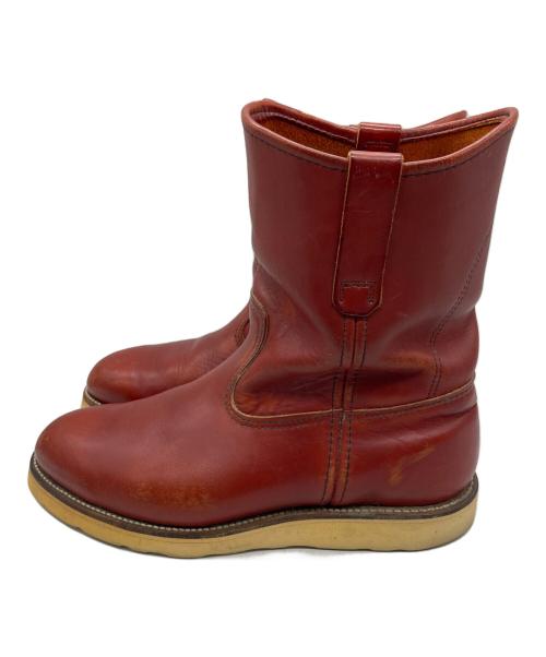 RED WING（レッドウィング）RED WING (レッドウィング) ペコスブーツ レッド サイズ:8 1/2の古着・服飾アイテム