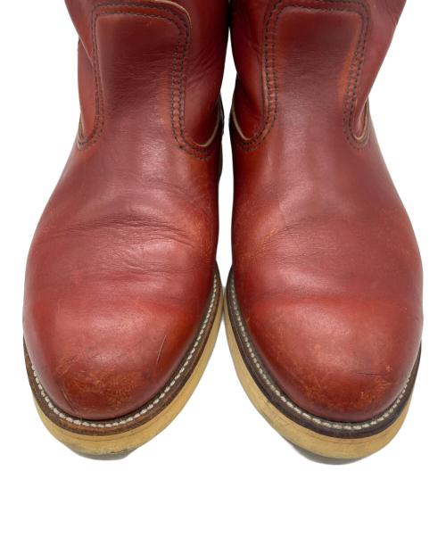 RED WING（レッドウィング）RED WING (レッドウィング) ペコスブーツ レッド サイズ:8 1/2の古着・服飾アイテム