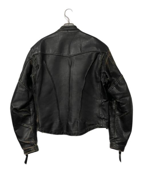 Langlitz Leathers（ラングリッツレザー）Langlitz Leathers (ラングリッツレザー) レザーライダースジャケット ブラック サイズ:不明の古着・服飾アイテム