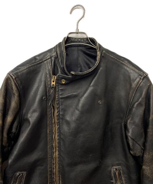 Langlitz Leathers（ラングリッツレザー）Langlitz Leathers (ラングリッツレザー) レザーライダースジャケット ブラック サイズ:不明の古着・服飾アイテム
