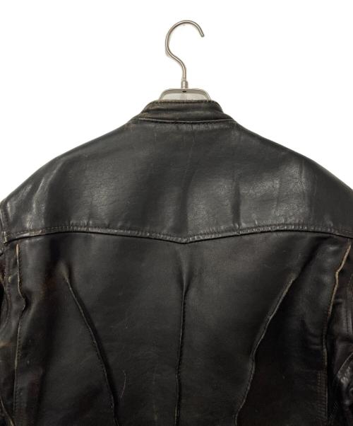 Langlitz Leathers（ラングリッツレザー）Langlitz Leathers (ラングリッツレザー) レザーライダースジャケット ブラック サイズ:不明の古着・服飾アイテム