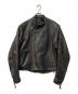 Langlitz Leathers（ラングリッツレザー）の古着「レザーライダースジャケット」｜ブラック