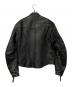 Langlitz Leathers (ラングリッツレザー) レザーライダースジャケット ブラック サイズ:不明：80000円