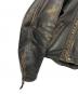 中古・古着 Langlitz Leathers (ラングリッツレザー) レザーライダースジャケット ブラック サイズ:不明：80000円