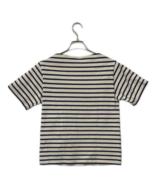 UNION LAUNCH（ユニオンランチ）UNION LAUNCH (ユニオンランチ) バスクシャツ アイボリー×ネイビー サイズ:Sの古着・服飾アイテム