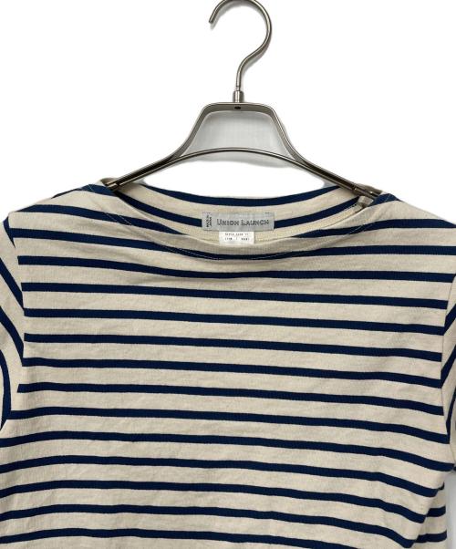 UNION LAUNCH（ユニオンランチ）UNION LAUNCH (ユニオンランチ) バスクシャツ アイボリー×ネイビー サイズ:Sの古着・服飾アイテム