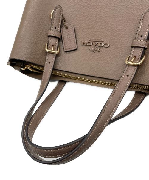 COACH（コーチ）COACH (コーチ) モリートートバッグ25 グレージュの古着・服飾アイテム