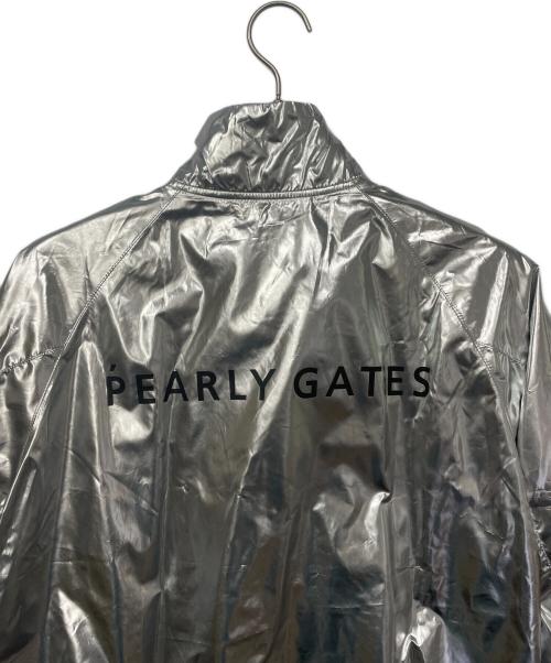 PEARLY GATES（パーリーゲイツ）PEARLY GATES (パーリーゲイツ) ゴルフウェア(トップス) シルバー サイズ:5の古着・服飾アイテム