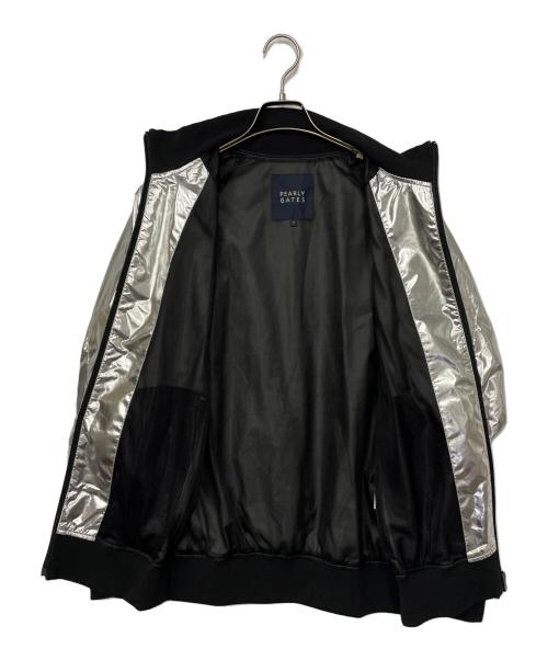 PEARLY GATES（パーリーゲイツ）PEARLY GATES (パーリーゲイツ) ゴルフウェア(トップス) シルバー サイズ:5の古着・服飾アイテム