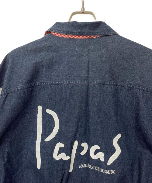 PAPAS（パパス）PAPAS (パパス) デニムジャケット サイズ:Mの古着・服飾アイテム