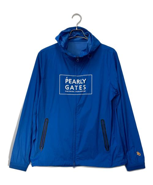 PEARLY GATES（パーリーゲイツ）PEARLY GATES (パーリーゲイツ) ゴルフウェア(トップス) ブルー サイズ:5の古着・服飾アイテム