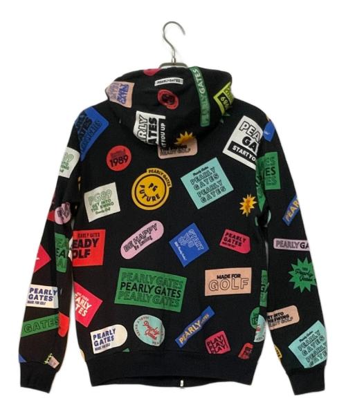 PEARLY GATES（パーリーゲイツ）PEARLY GATES (パーリーゲイツ) ジップパーカー ブラック サイズ:5の古着・服飾アイテム