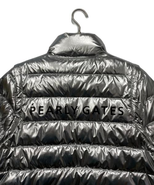 PEARLY GATES（パーリーゲイツ）PEARLY GATES (パーリーゲイツ) 中綿ジャケット シルバー サイズ:5の古着・服飾アイテム