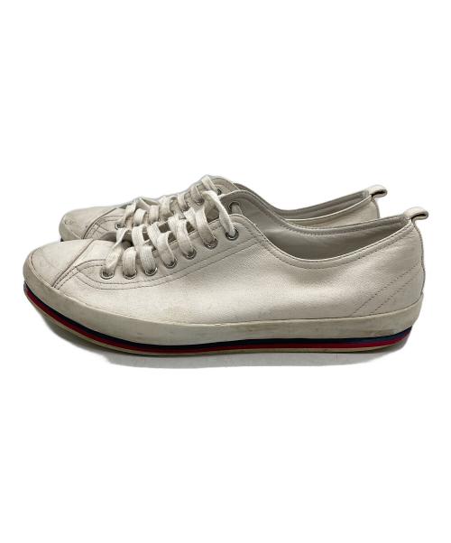 PRADA（プラダ）PRADA (プラダ) ローカットスニーカー ホワイト サイズ:9の古着・服飾アイテム