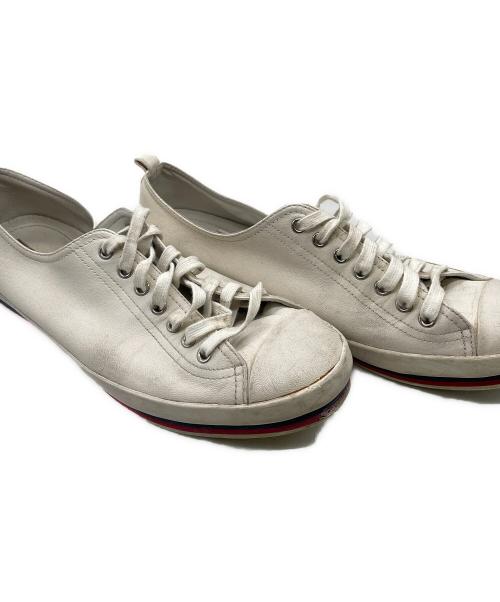 PRADA（プラダ）PRADA (プラダ) ローカットスニーカー ホワイト サイズ:9の古着・服飾アイテム