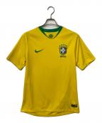 NIKEナイキ）の古着「ブラジル代表 2018 ユニフォーム ホーム 半袖 レプリカ」｜イエロー