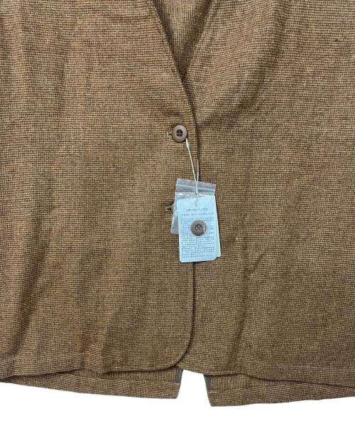 OLLUN（オルン）OLLUN (オルン) ベスト ブラウン サイズ:Free 未使用品の古着・服飾アイテム