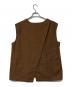 OLLUN (オルン) ベスト ブラウン サイズ:Free 未使用品：5000円
