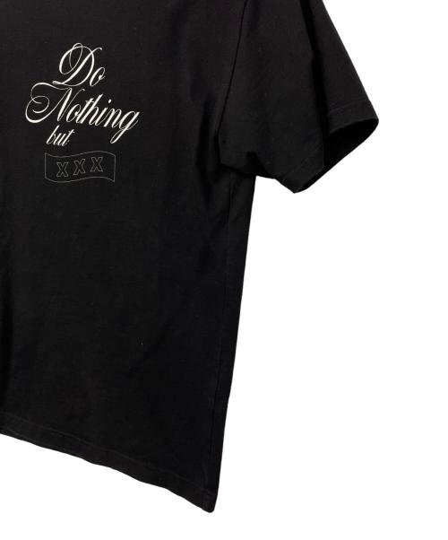 GOD SELECTION XXX（ゴッド セレクション トリプルエックス）GOD SELECTION XXX (ゴッドセレクショントリプルエックス) 半袖Tシャツ ブラック サイズ:Mの古着・服飾アイテム