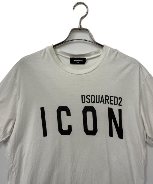 DSQUARED2（ディースクエアード）DSQUARED2 (ディースクエアード) 半袖Tシャツ ホワイト サイズ:XLの古着・服飾アイテム