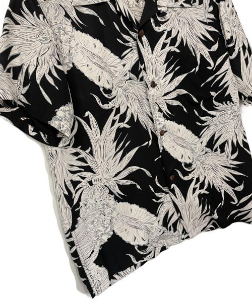 Sun Surf（サンサーフ）Sun Surf (サンサーフ) アロハシャツ ブラック サイズ:Mの古着・服飾アイテム