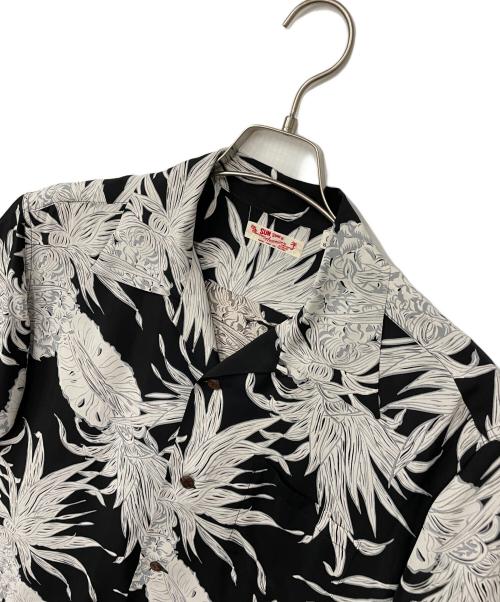 Sun Surf（サンサーフ）Sun Surf (サンサーフ) アロハシャツ ブラック サイズ:Mの古着・服飾アイテム