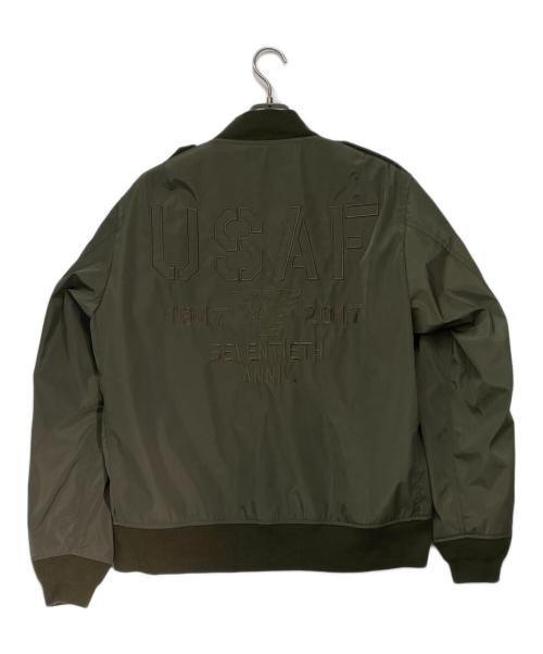 AVIREX（アヴィレックス）AVIREX (アヴィレックス) ブルゾン オリーブ サイズ:2XLの古着・服飾アイテム