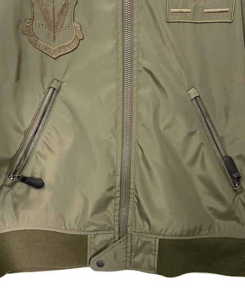 AVIREX（アヴィレックス）AVIREX (アヴィレックス) ブルゾン オリーブ サイズ:2XLの古着・服飾アイテム