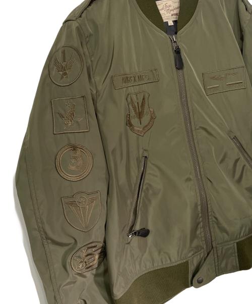 AVIREX（アヴィレックス）AVIREX (アヴィレックス) ブルゾン オリーブ サイズ:2XLの古着・服飾アイテム