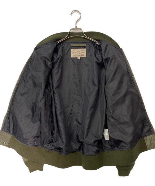 AVIREX（アヴィレックス）AVIREX (アヴィレックス) ブルゾン オリーブ サイズ:2XLの古着・服飾アイテム