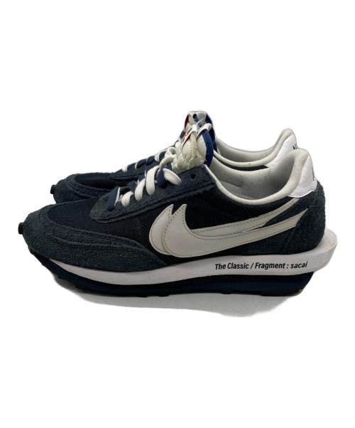 NIKE（ナイキ）NIKE (ナイキ) sacai (サカイ) FRAGMENTS (フラグメント) LD Waffle Blackended Blue ネイビー サイズ:28の古着・服飾アイテム