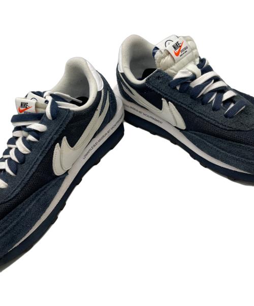 NIKE（ナイキ）NIKE (ナイキ) sacai (サカイ) FRAGMENTS (フラグメント) LD Waffle Blackended Blue ネイビー サイズ:28の古着・服飾アイテム