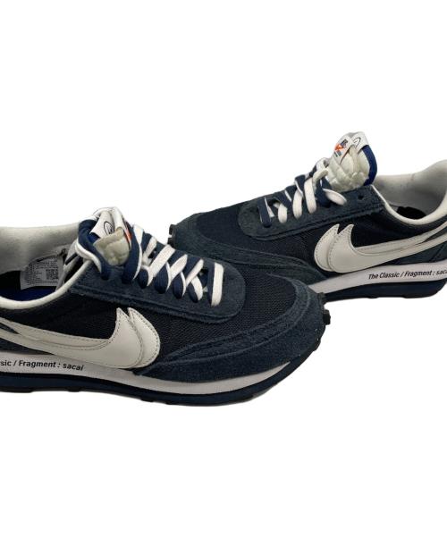 NIKE（ナイキ）NIKE (ナイキ) sacai (サカイ) FRAGMENTS (フラグメント) LD Waffle Blackended Blue ネイビー サイズ:28の古着・服飾アイテム