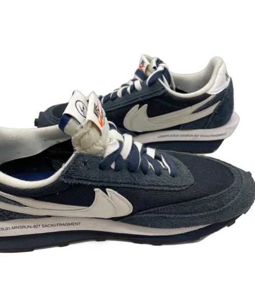 NIKE（ナイキ）NIKE (ナイキ) sacai (サカイ) FRAGMENTS (フラグメント) LD Waffle Blackended Blue ネイビー サイズ:28の古着・服飾アイテム