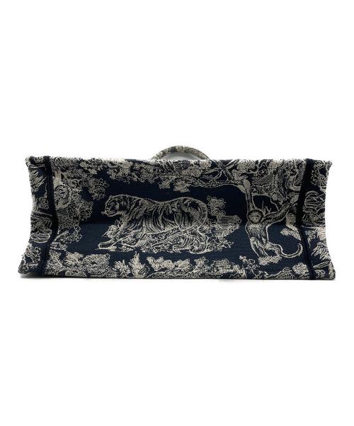 Christian Dior（クリスチャン ディオール）Christian Dior (クリスチャン ディオール) ブックトートバッグ ネイビーの古着・服飾アイテム