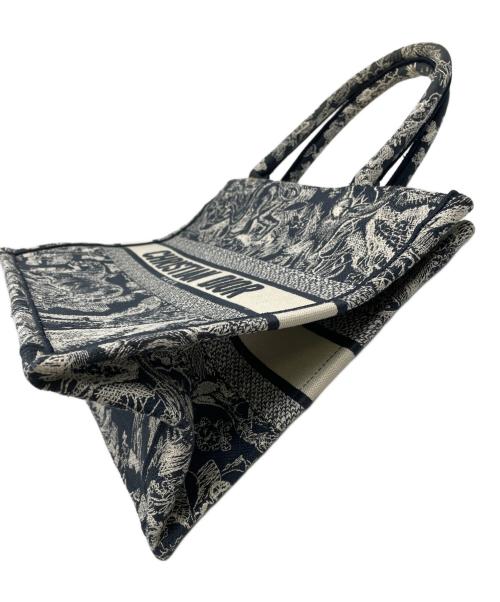 Christian Dior（クリスチャン ディオール）Christian Dior (クリスチャン ディオール) ブックトートバッグ ネイビーの古着・服飾アイテム