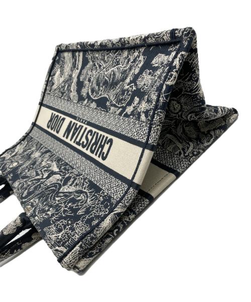 Christian Dior（クリスチャン ディオール）Christian Dior (クリスチャン ディオール) ブックトートバッグ ネイビーの古着・服飾アイテム