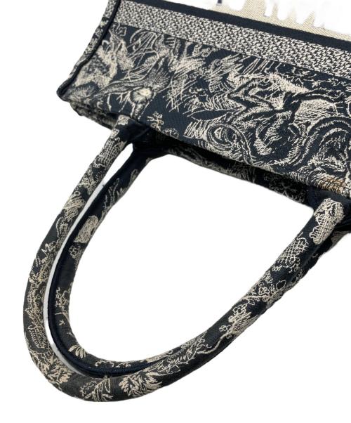 Christian Dior（クリスチャン ディオール）Christian Dior (クリスチャン ディオール) ブックトートバッグ ネイビーの古着・服飾アイテム