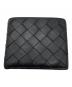 BOTTEGA VENETA（ボッテガベネタ）の古着「2つ折り財布」｜ブラック×グリーン