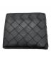BOTTEGA VENETA (ボッテガベネタ) 2つ折り財布 ブラック×グリーン：35000円