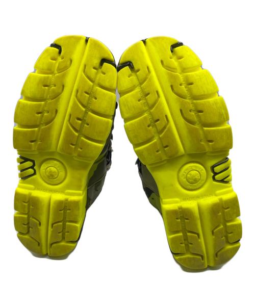 VETEMENTS（ヴェトモン）VETEMENTS (ヴェトモン) NEW ROCK (ニューロック) プラットフォームスニーカー イエロー×黄緑 サイズ:42の古着・服飾アイテム