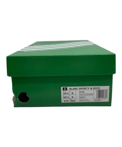 adidas（アディダス）adidas (アディダス) スニーカー ホワイト×グリーン サイズ:27.5の古着・服飾アイテム